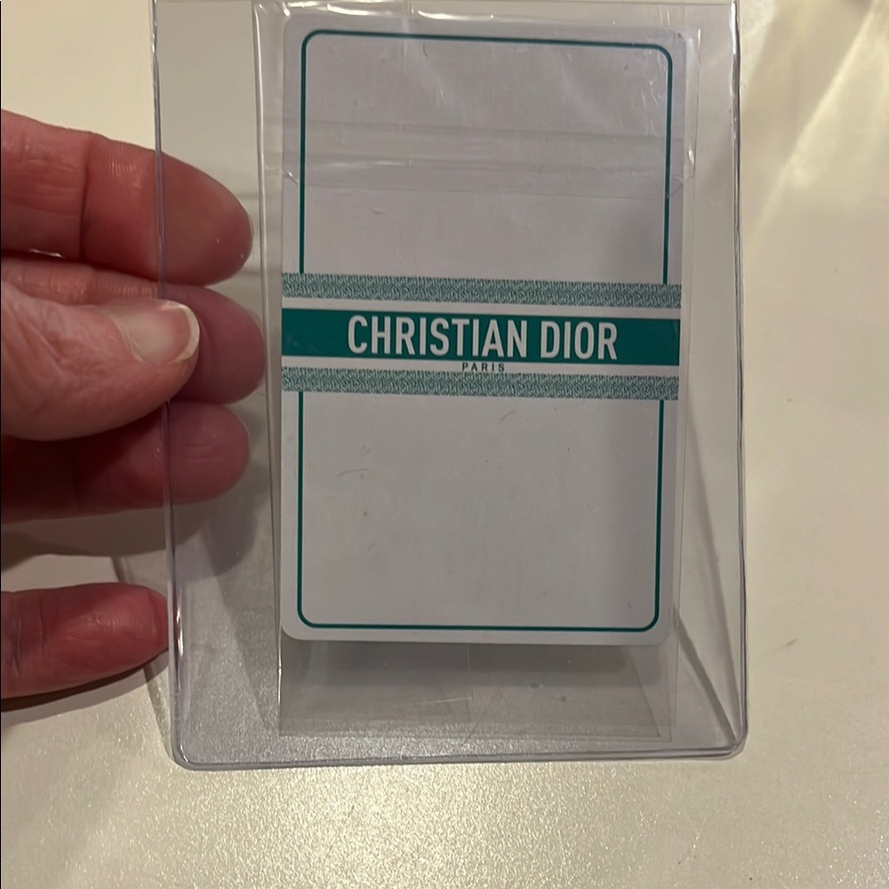 Christian Dior Paris playing Card